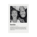 Custom Family Photo Canvas Painting Personalized Family Couple Wall Poster Picture for Home Decor Father's Day gift for Mother