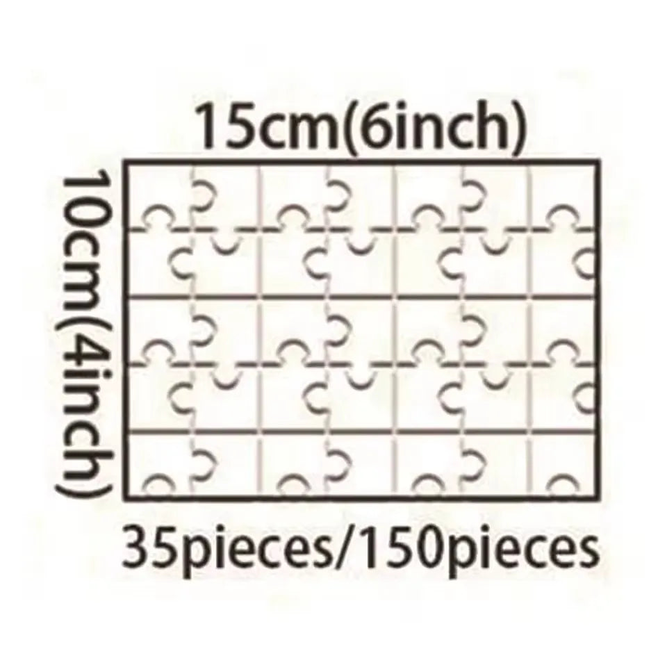 35/300/500/1000pcs Personalized Custom Photo Puzzle pet Holiday Party Gift Birthday Wedding Anniversary Mother Father's Day Bac