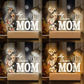 Personalized Photo Night Lamp Mother's Day Gift Acrylic Illuminated Lamp Engraved Acrylic Night Lamp Plug-in Powered Mom Photo