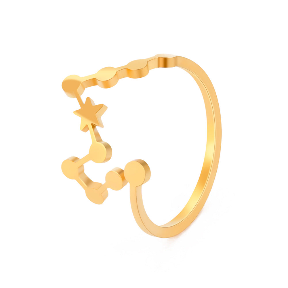 Personalized Stainless Steel Universal Fashion Ring