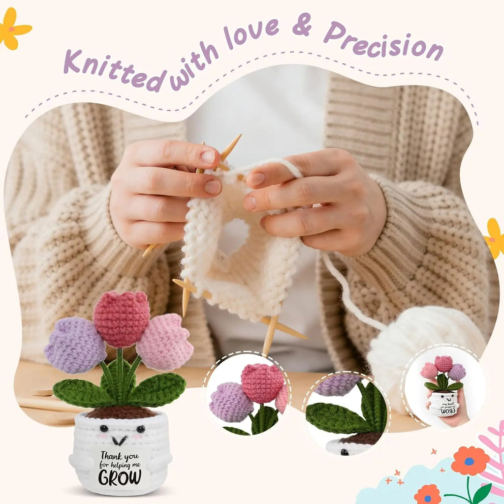 Mother's Day Gift Mini Tulip Gifts for Women Teacher Appreciation Gifts for Women Thank You Gifts for Mother Teachers Friends
